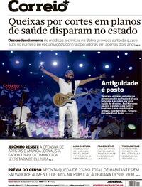 Capa do jornal Correio 29/12/2022