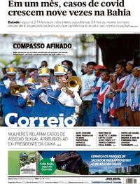 Capa do jornal Correio 30/06/2022
