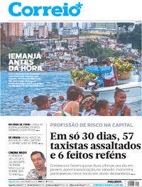 Capa do jornal Correio 31/01/2022