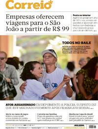 Capa do jornal Correio 02/06/2023