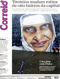 Capa do jornal Correio 02/08/2023