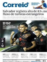 Capa do jornal Correio 03/08/2023