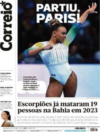 Capa do jornal Correio 03/10/2023