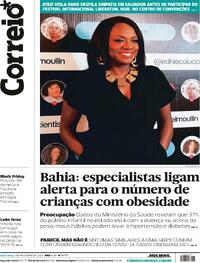 Capa do jornal Correio 03/11/2023