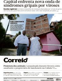 Capa do jornal Correio 04/04/2023