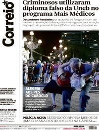 Capa do jornal Correio 04/07/2023