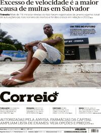 Capa do jornal Correio 04/08/2023