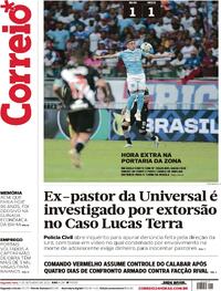 Capa do jornal Correio 04/09/2023