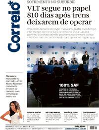 Capa do jornal Correio 05/05/2023