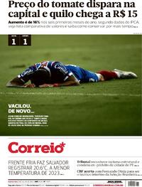 Capa do jornal Correio 05/07/2023