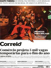 Capa do jornal Correio 05/10/2023