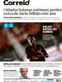 Capa do jornal Correio 06/01/2023