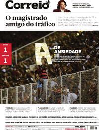 Capa do jornal Correio 06/11/2023