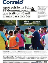 Capa do jornal Correio 06/12/2023