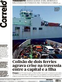 Capa do jornal Correio 07/02/2023