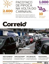 Capa do jornal Correio 08/02/2023
