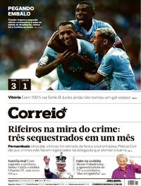 Capa do jornal Correio 08/05/2023