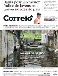 Capa do jornal Correio 08/06/2023