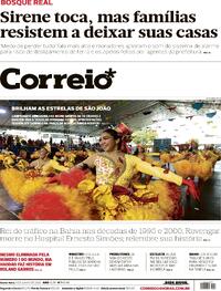 Capa do jornal Correio 09/06/2023