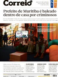 Capa do jornal Correio 09/08/2023