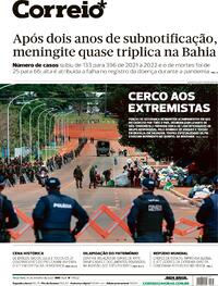 Capa do jornal Correio 10/01/2023