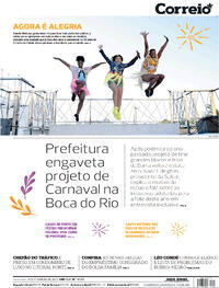 Capa do jornal Correio 10/02/2023