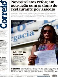 Capa do jornal Correio 10/03/2023