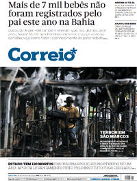 Capa do jornal Correio 10/08/2023