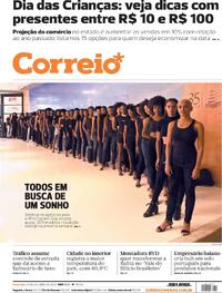 Capa do jornal Correio 10/10/2023