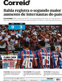 Capa do jornal Correio 10/11/2023
