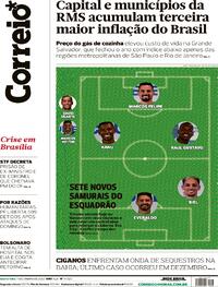 Capa do jornal Correio 11/01/2023