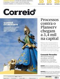 Capa do jornal Correio 11/08/2023