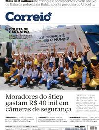 Capa do jornal Correio 11/10/2023