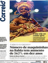 Capa do jornal Correio 11/12/2023