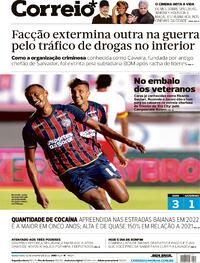 Capa do jornal Correio 12/01/2023