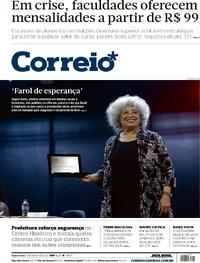 Capa do jornal Correio 12/07/2023