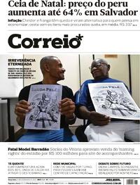 Capa do jornal Correio 12/12/2023