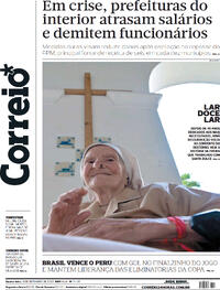 Capa do jornal Correio 13/09/2023