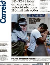 Capa do jornal Correio 14/03/2023