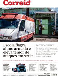 Capa do jornal Correio 14/04/2023