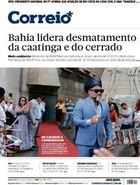 Capa do jornal Correio 14/06/2023