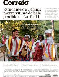 Capa do jornal Correio 14/07/2023