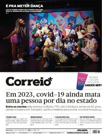 Capa do jornal Correio 14/09/2023