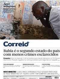 Capa do jornal Correio 14/12/2023