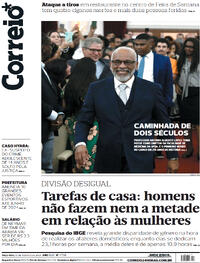 Capa do jornal Correio 15/08/2023