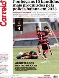 Capa do jornal Correio 16/01/2023