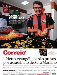 Capa do jornal Correio 16/11/2023