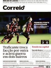 Capa do jornal Correio 17/04/2023