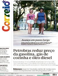 Capa do jornal Correio 17/05/2023