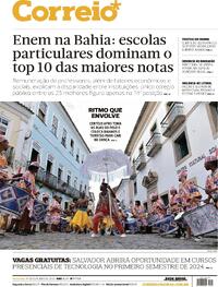 Capa do jornal Correio 17/10/2023